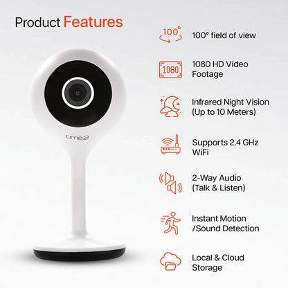 Sophia Indoor Elderly Monitoring Camera