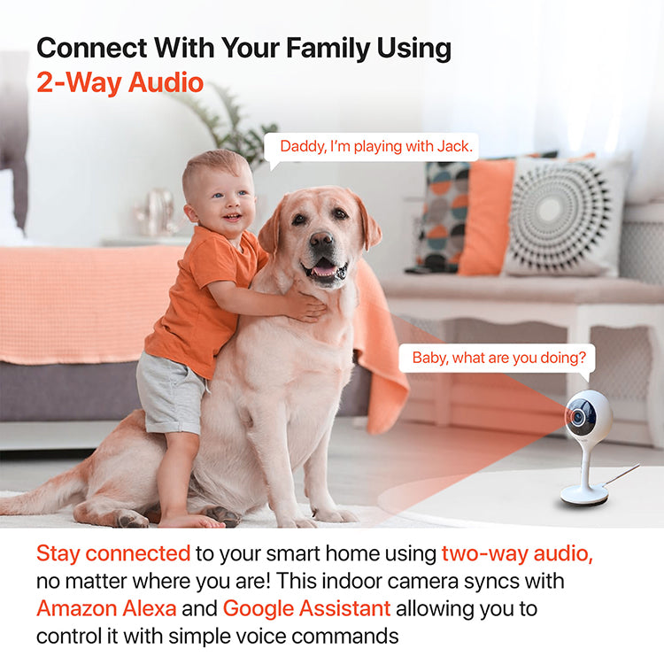 Sophia Indoor Pet Monitoring Camera