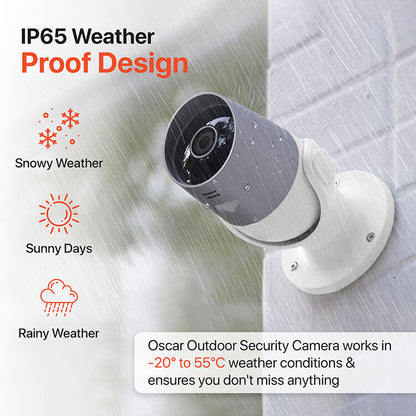 Oscar Outdoor WiFi Security Camera