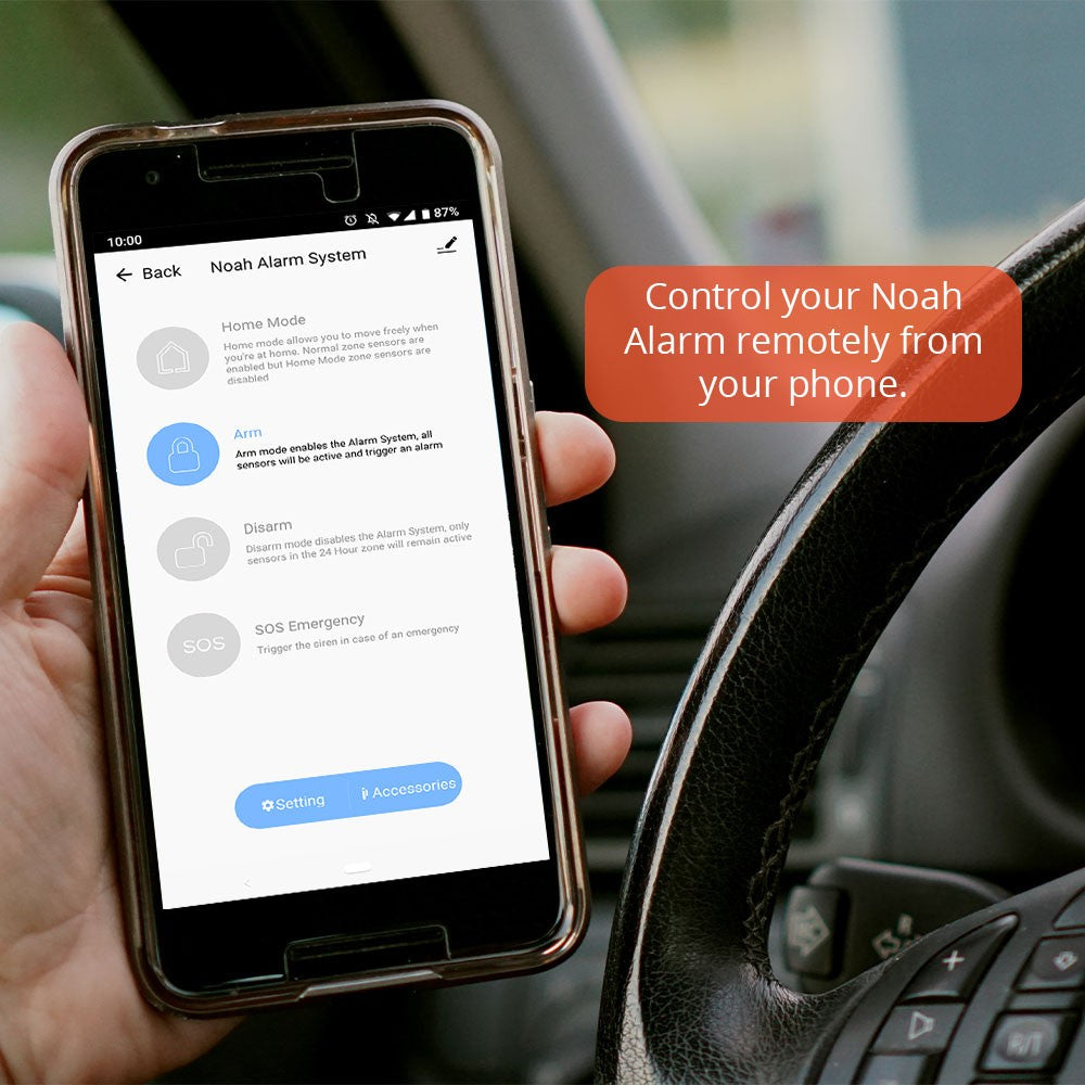 Noah Smart Home Alarm Starter Kit - 5 Piece