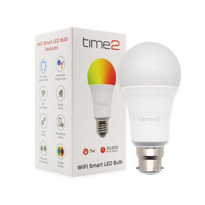 Ella White & Colour - WiFi Smart LED Light Bulb