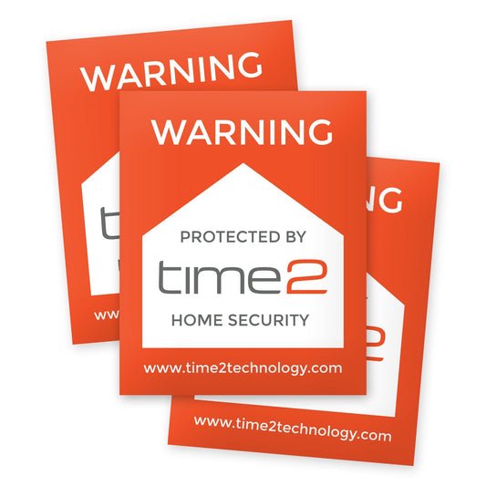 Window Security Sticker (Pack of 3)