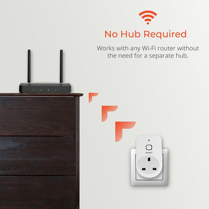 Arthur WiFi Smart Plug Socket With Energy Monitoring (Gift Product)